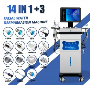 ماكينة تقشير الجلد بالماء 14 في 1 + 3
